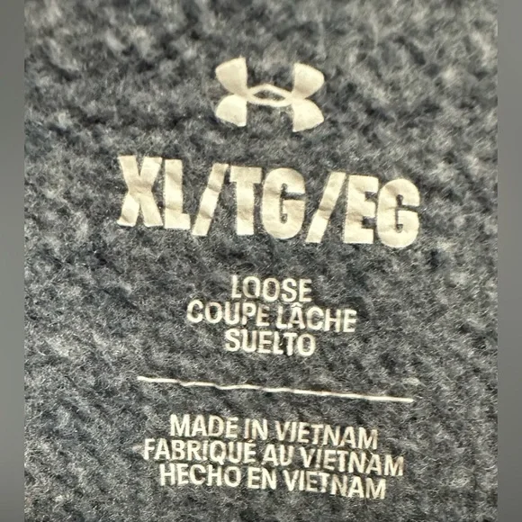 Woman’s Under Armour Navy/Grey Speckled Track Suit - Picture 4 of 16